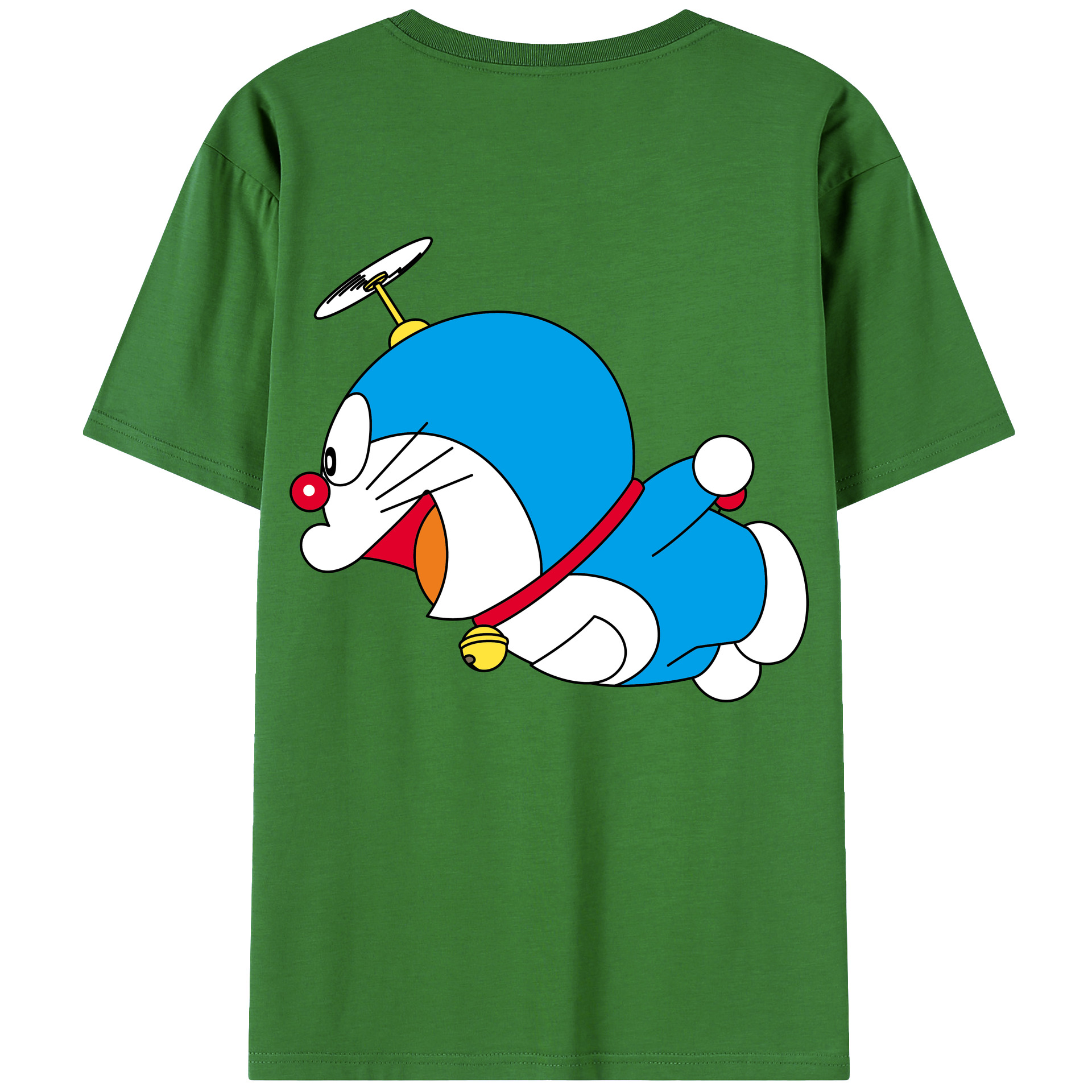 （画像用） ドラえもん Doraemon レディース半袖Tシャツ(バックプリント)